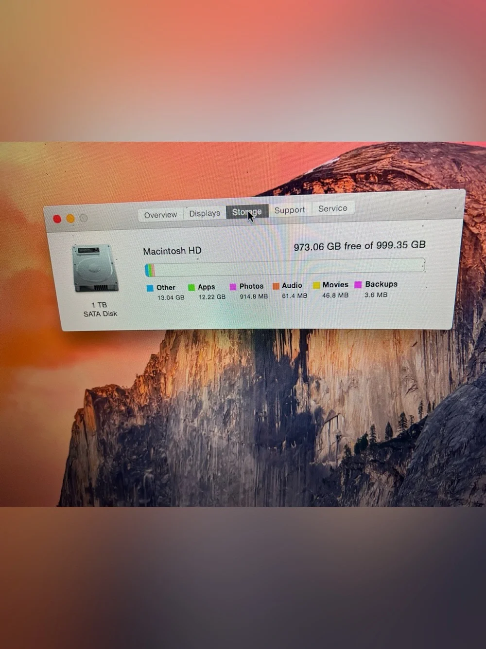 Apple Silver Mac Mini A1347 2.6GHz i5 8GB RAM 1TB HD Power Cable in Working Fine